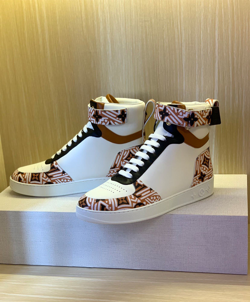Louis Vuitton Women's LV Crafty Boombox Sneaker Boot Coffee - Image 2