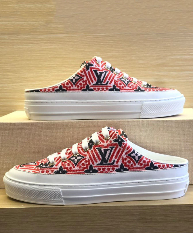 Louis Vuitton Women's LV Crafty Stellar Open Back Sneaker Black - Image 2