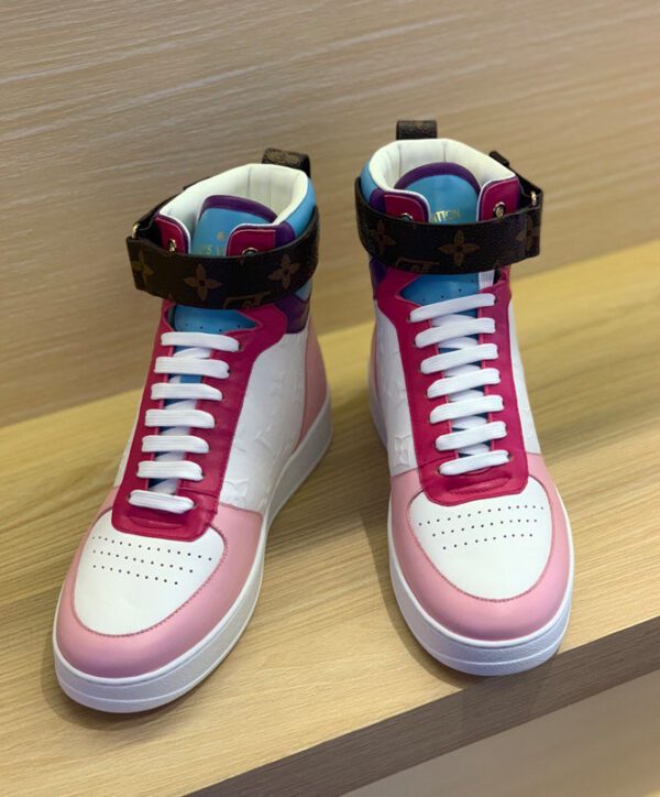 Louis Vuitton Women's Boombox Sneaker Pink - AlimorLuxury