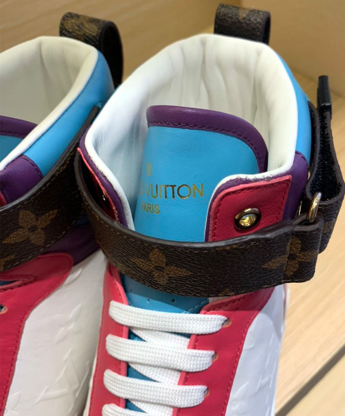 Louis Vuitton Women's Boombox Sneaker Pink - AlimorLuxury