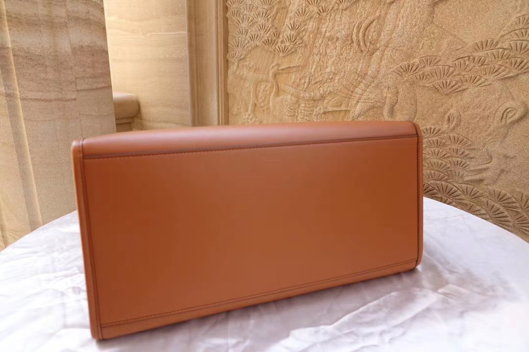 Fendi Sunshine Medium Brown leather shopper - Image 5