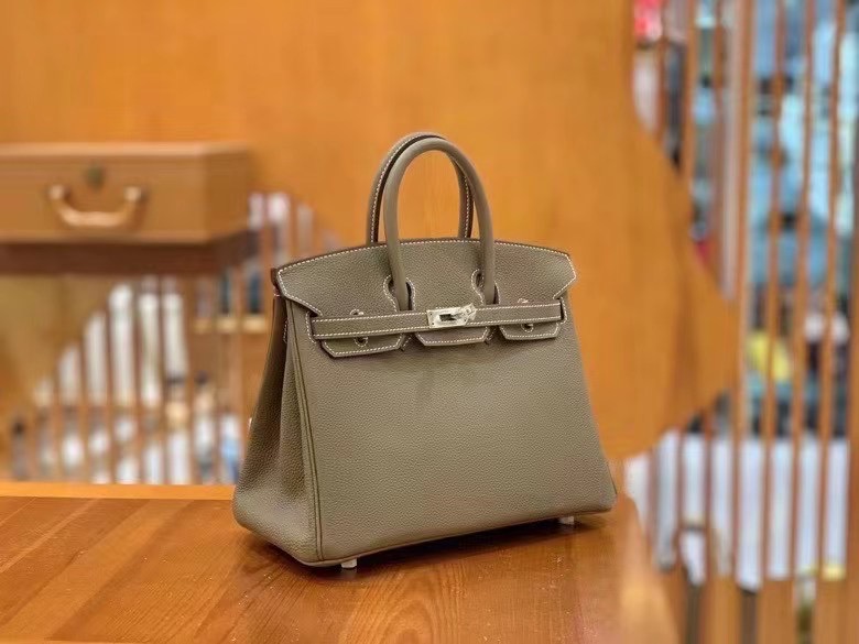 Hermes Birkin Taupe Brown 25 Bag