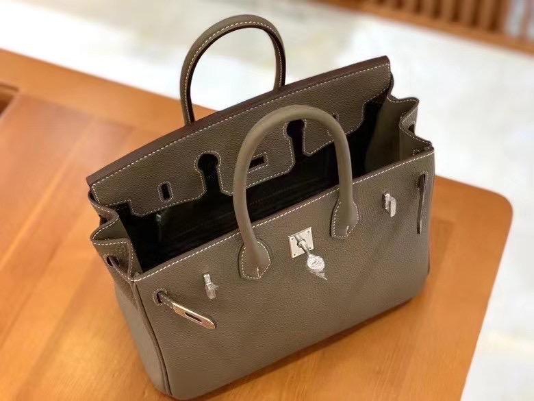 Hermes Birkin Taupe Brown 25 Bag - Image 10