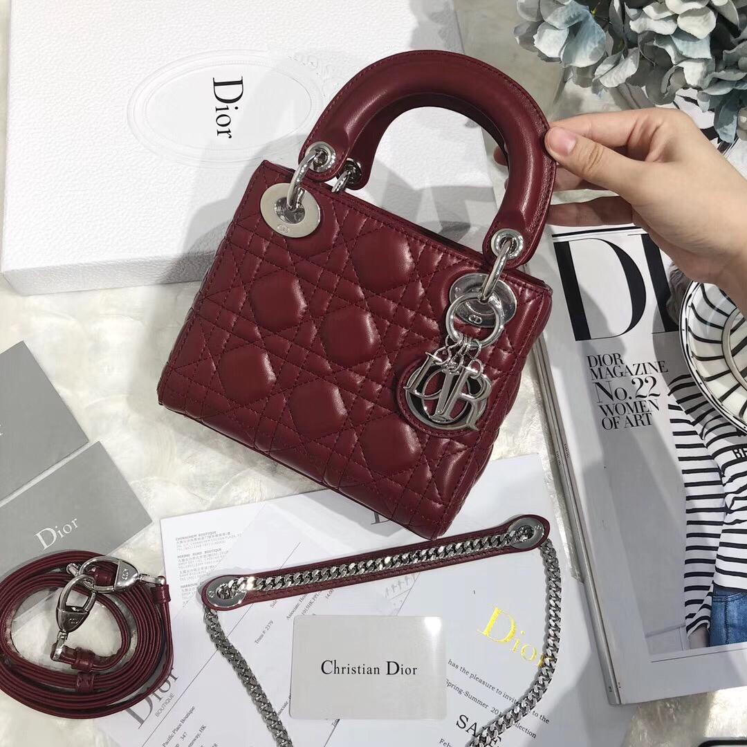 mini lady dior preloved