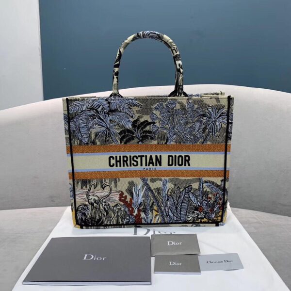 Replica Chistian Dior Book Tote Dior Book Oblique