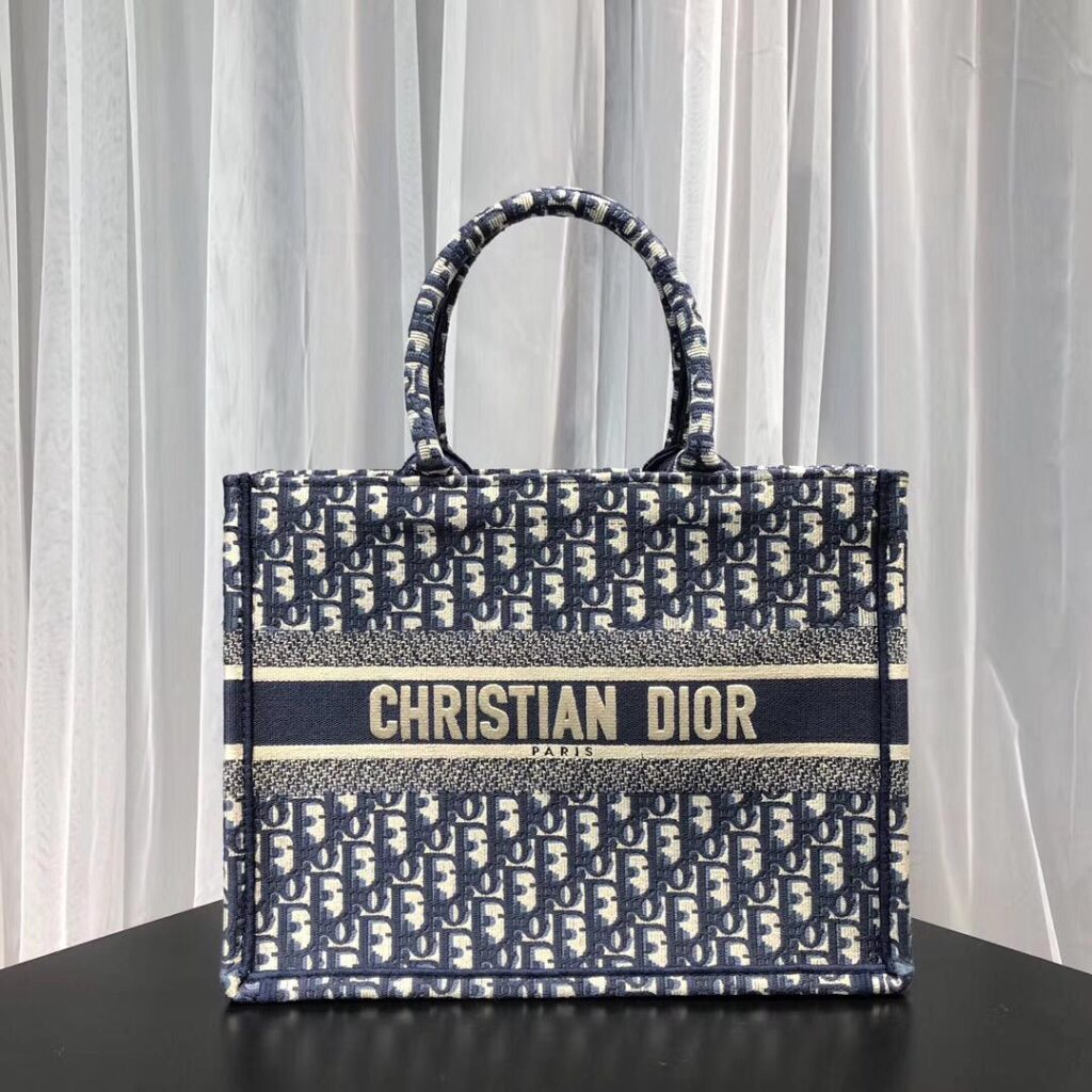 Replica Dior Book Tote Bag Embroidered Canvas - AlimorLuxury