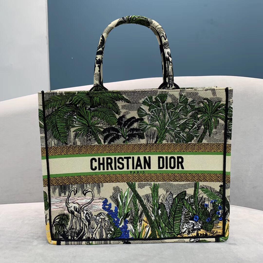 Replica Dior Book Tote Bag Embroidered Canvas - Replica Bags and Shoes ...