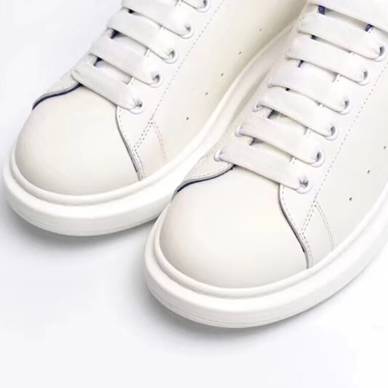 navy blue and white alexander mcqueen
