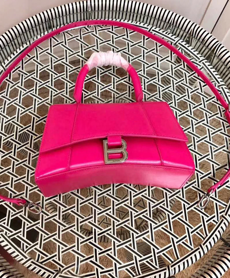 Balenciaga Hourglass Small Top Handle Bag Peachblow - Image 2