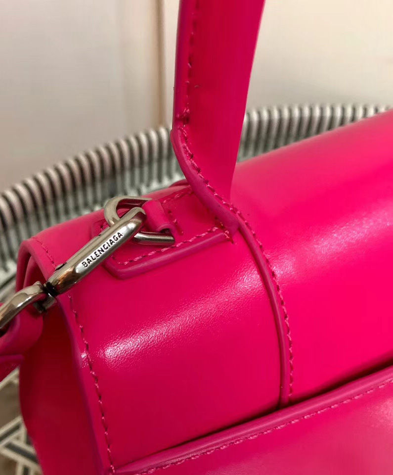 Balenciaga Hourglass Small Top Handle Bag Peachblow - Image 9