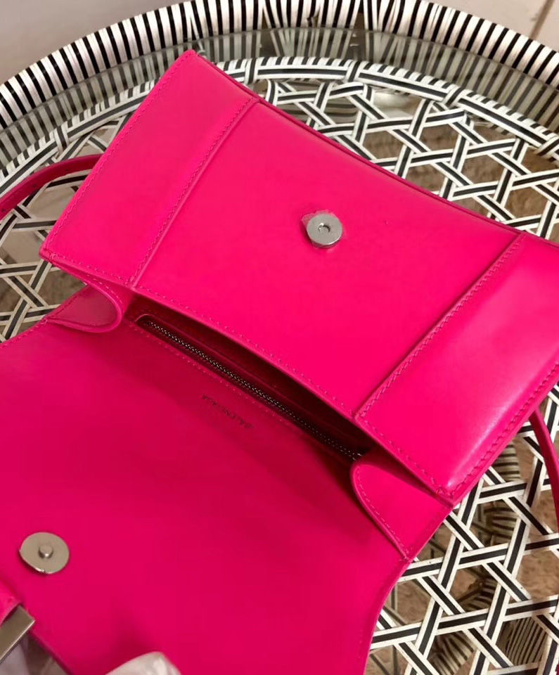 Balenciaga Hourglass Small Top Handle Bag Peachblow - Image 8