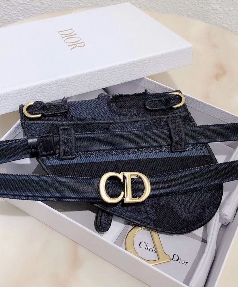 Christian Dior Saddle Camouflage Pouch Belt - Image 4