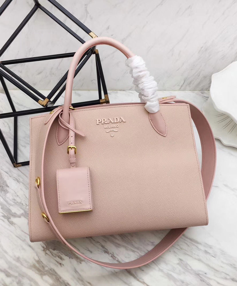 Prada Monochrome Bag Pink - Replica Bags and Shoes online Store ...