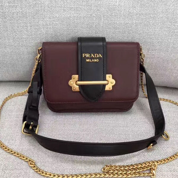 Prada Cahier Bag Mauve