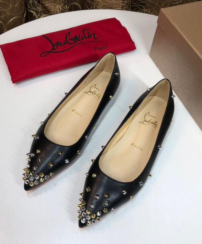 louboutin flats womens