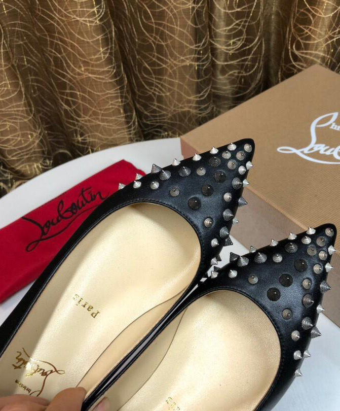 louboutin flats womens