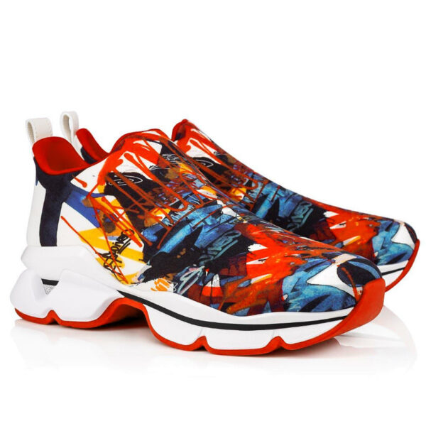Christian Louboutin Men's Space Run Sneaker Red