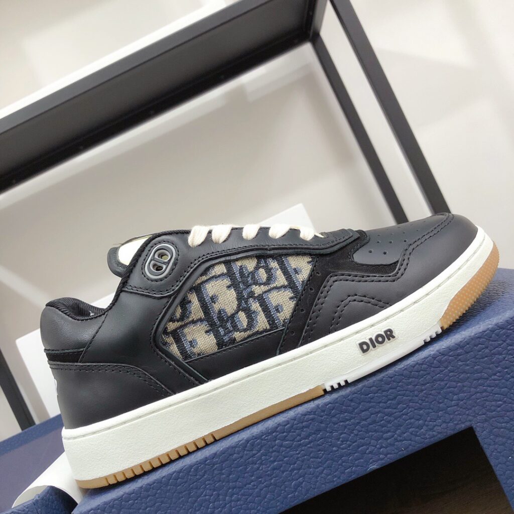 DIOR B27 LOW-TOP BLACK SNEAKER - AlimorLuxury