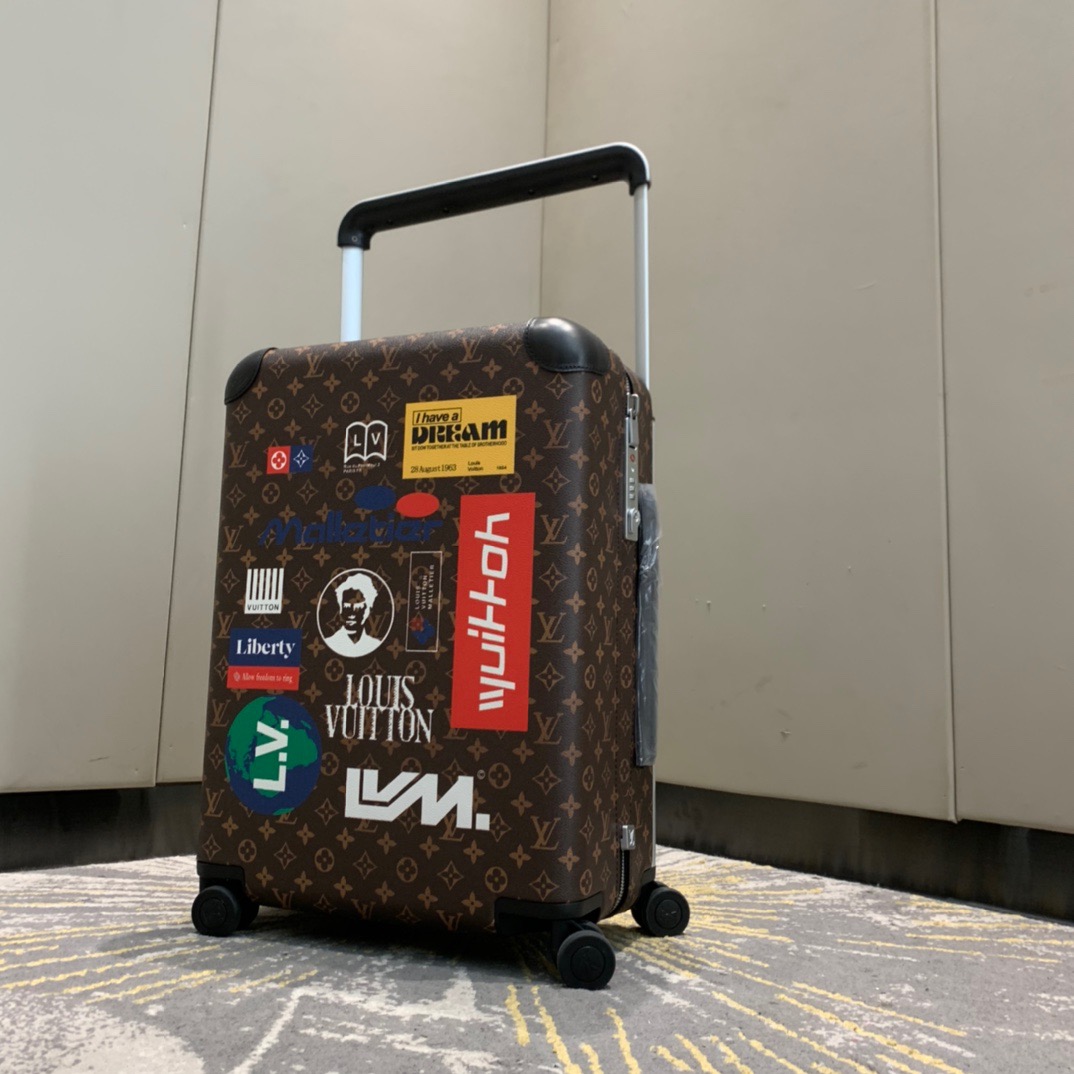 Unboxing Louis Vuitton Horizone 55 & How to Reset A TSA007 luggage lock/lvlovermj  
