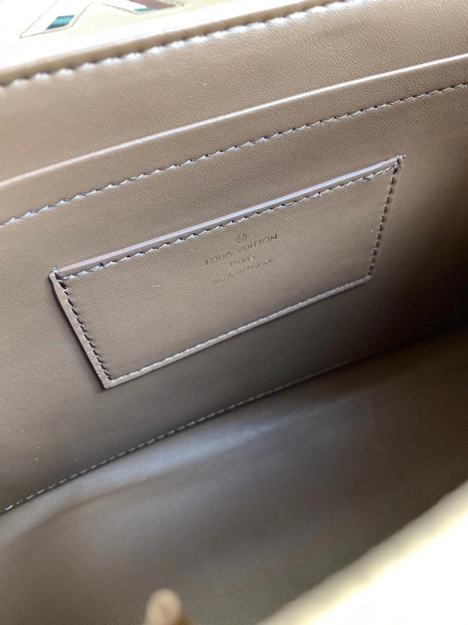 LV TWIST ONE HANDLE BEIGE BAG MM - Image 8