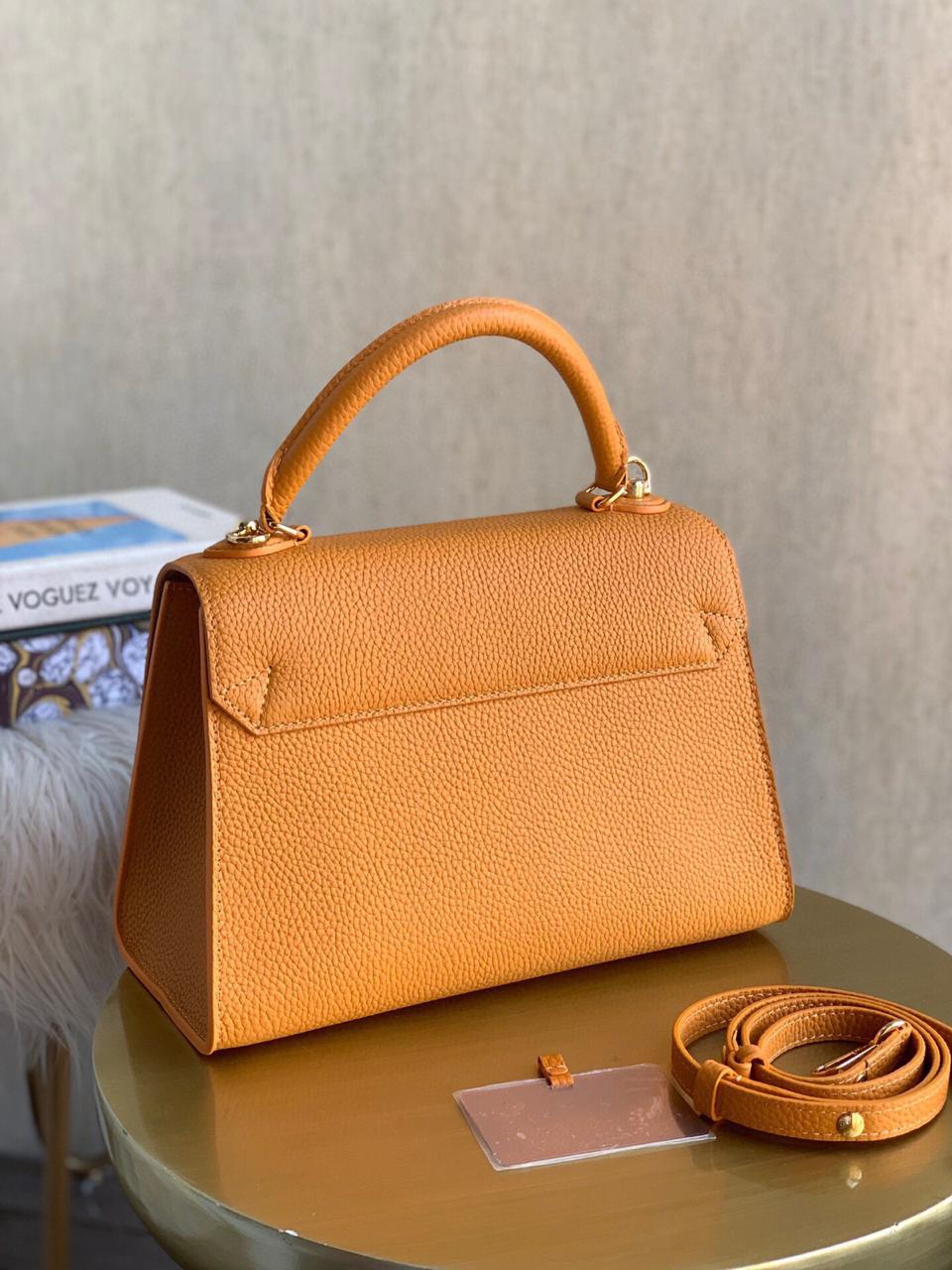 LV TWIST ONE HANDLE ORANGE BAG MM - Image 5