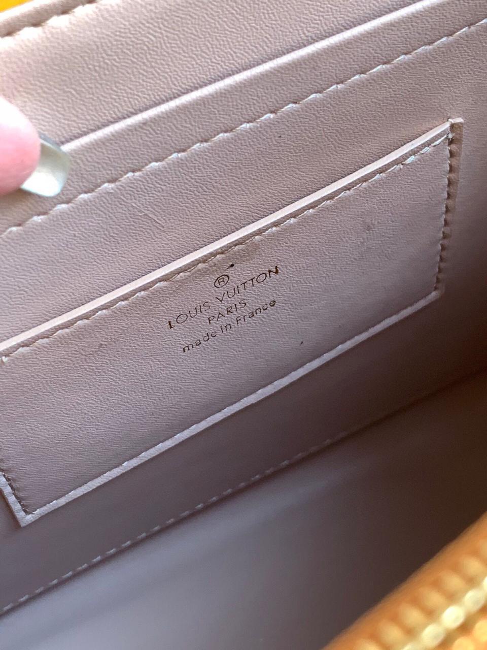 LV TWIST ONE HANDLE ORANGE BAG MM - Image 9