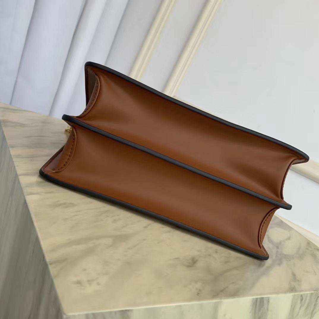 LOUIS VUITTON SINCE 1854 DAUPHINE RED PURSE - Image 5