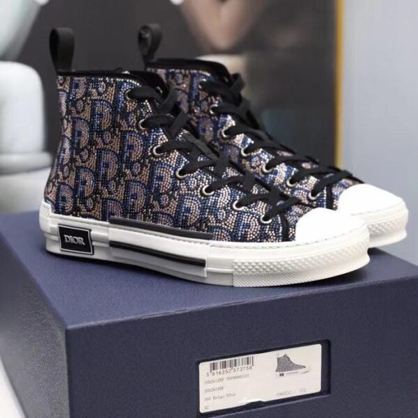 christian dior high cut sneakers