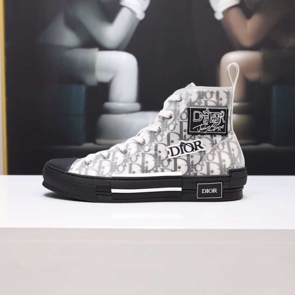 dior high cut shoes