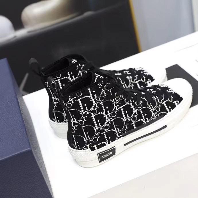 CHRISTIAN DIOR HIGH TOP SNEAKER - AlimorLuxury