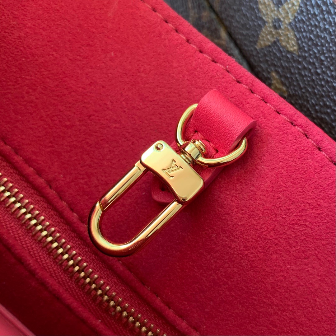 LV ONTHEGO PM FREESIA PINK PURSE M45660 - Image 7