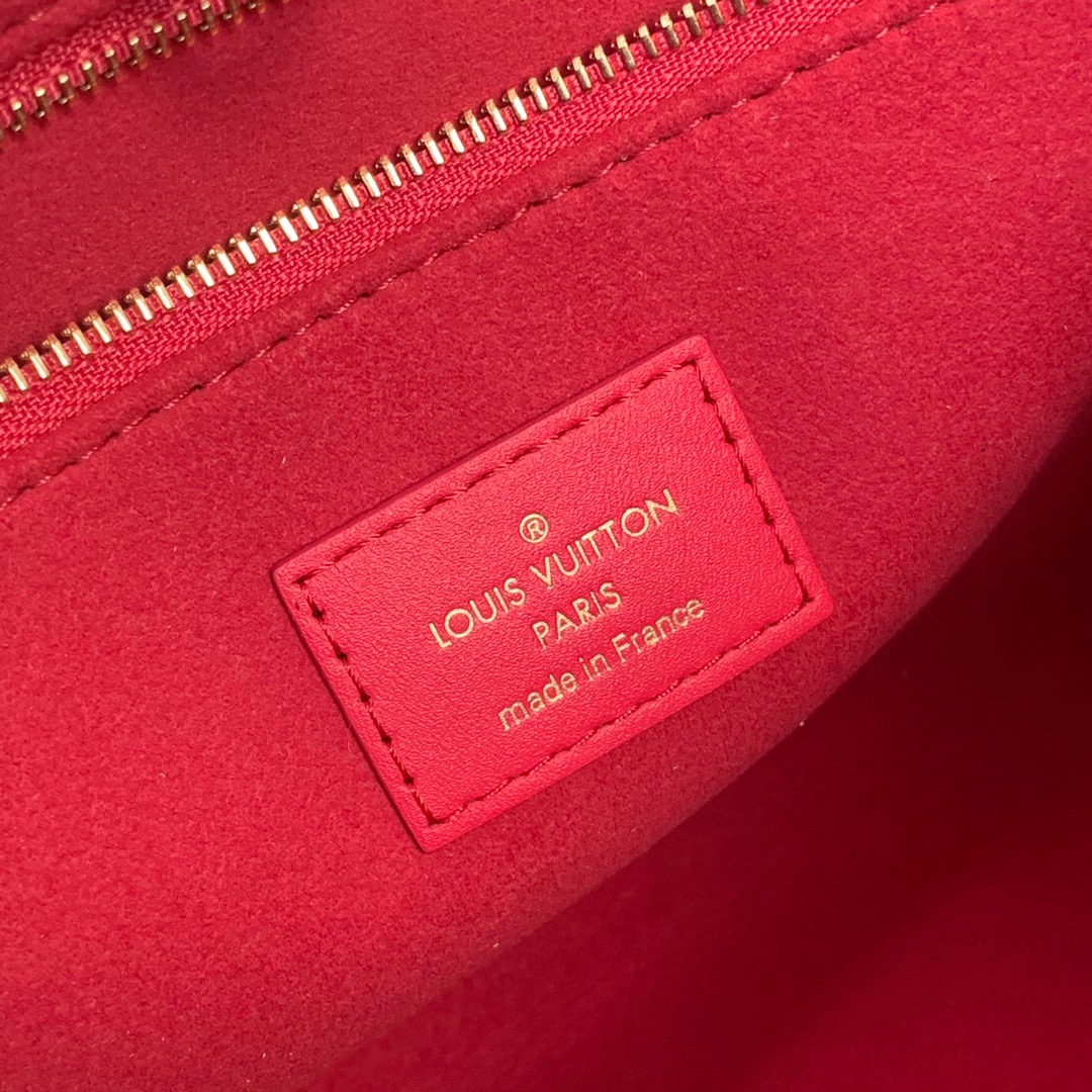 LV ONTHEGO PM FREESIA PINK PURSE M45660 - Image 9