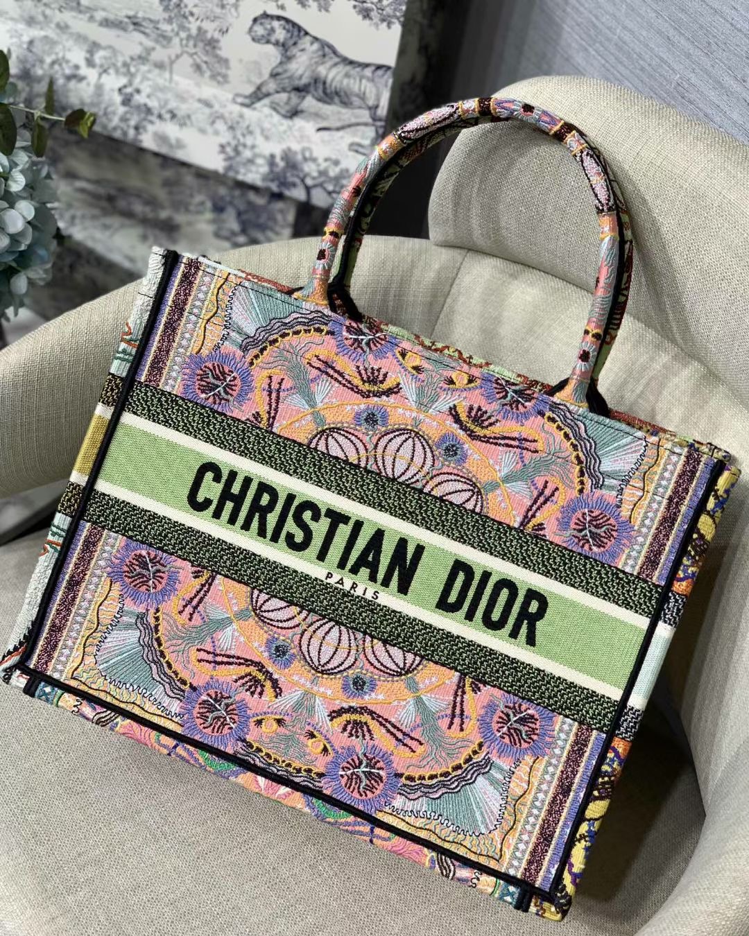 Christian Dior Book Tote Pink 36.5cm - Replica Bags and Shoes online ...