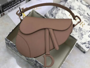 Christian Dior Saddle Calfskin Purse