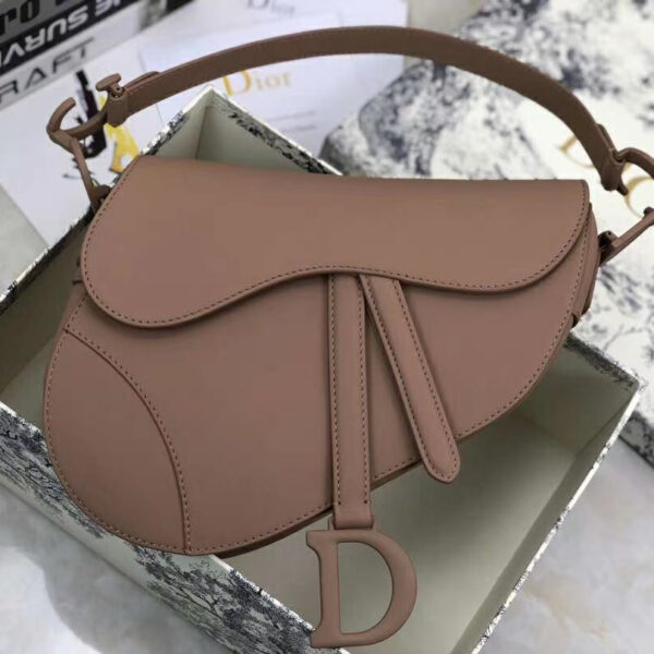 Christian Dior Saddle Calfskin Purse