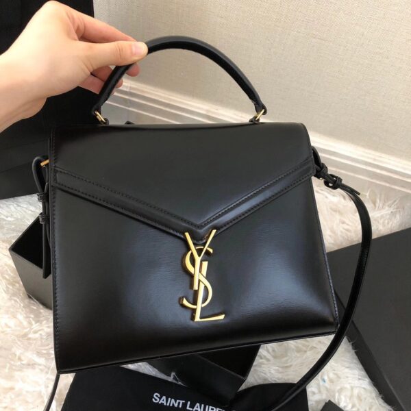 YSL CASSANDRA BAG CROCODILE-EMBOSSED SHINY LEATHER - AlimorLuxury