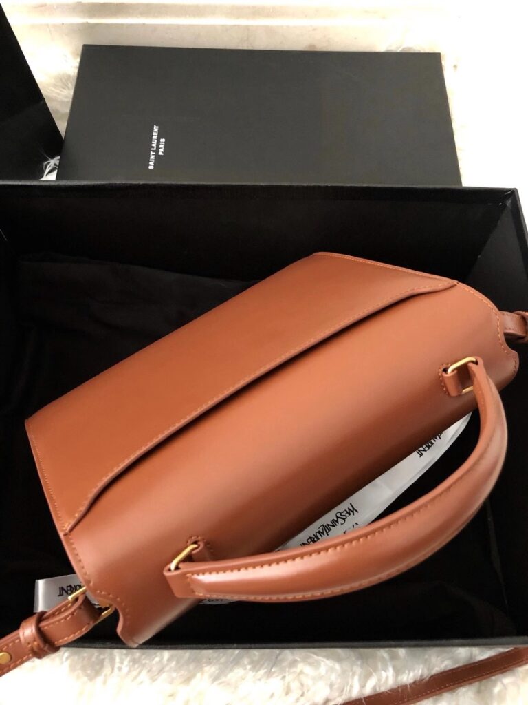 ysl cassandra bag brown