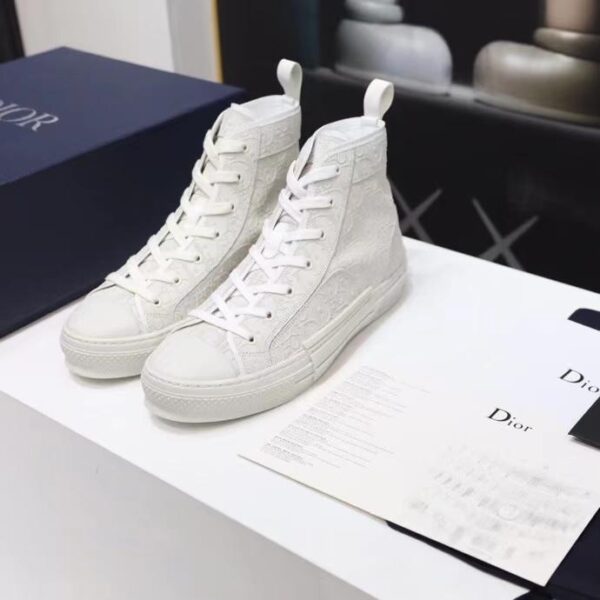 dior shoes white