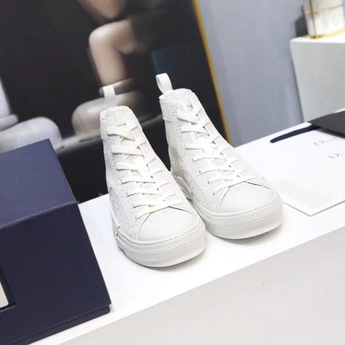 dior shoes white