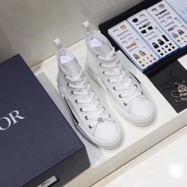 dior shoes white