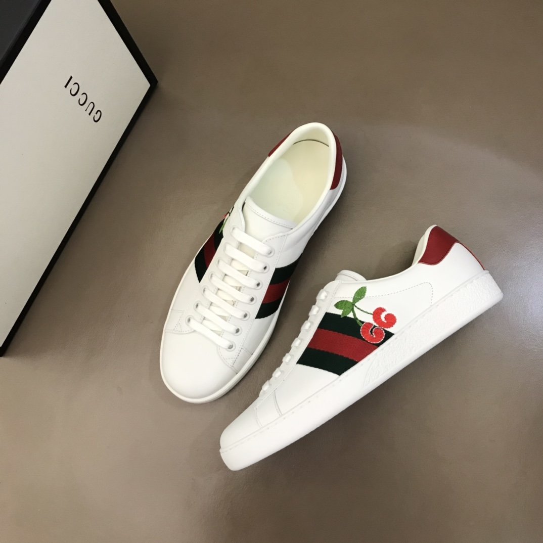 Ace GG Cherry Sneaker - Replica Bags and Shoes online Store - AlimorLuxury