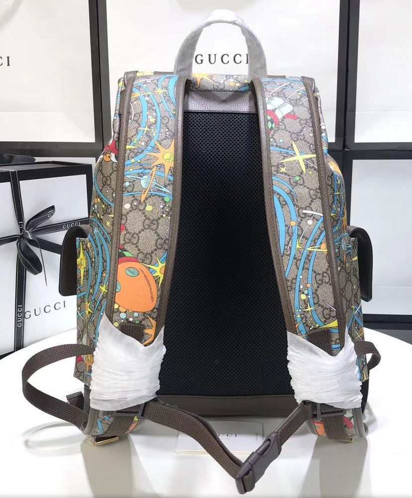 Gucci x Disney medium backpack Dark Coffee - AlimorLuxury