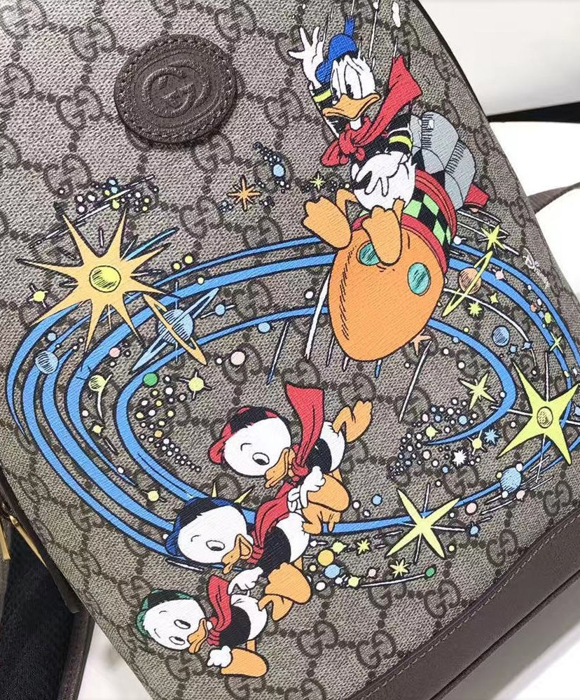 Gucci x Disney small backpack Dark Coffee - Image 7