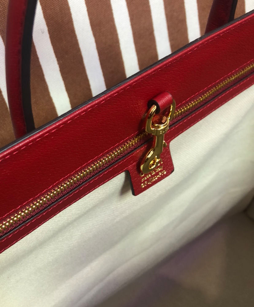 Gucci X Doraemon Large Tote Bag 653952 Red - Image 3