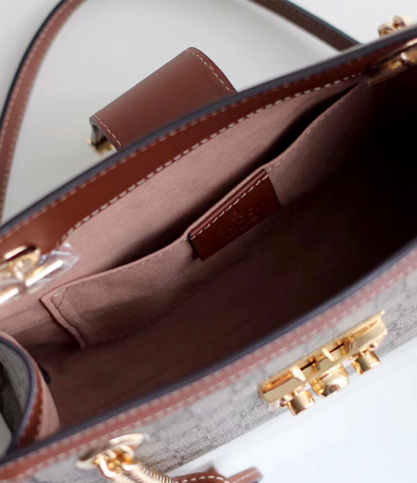 Gucci Padlock Supreme shoulder bag 498156 - Image 9