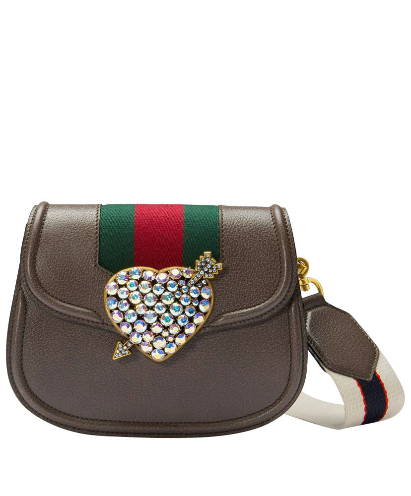 Gucci GucciTotem small shoulder bag 500756 Dark Coffee