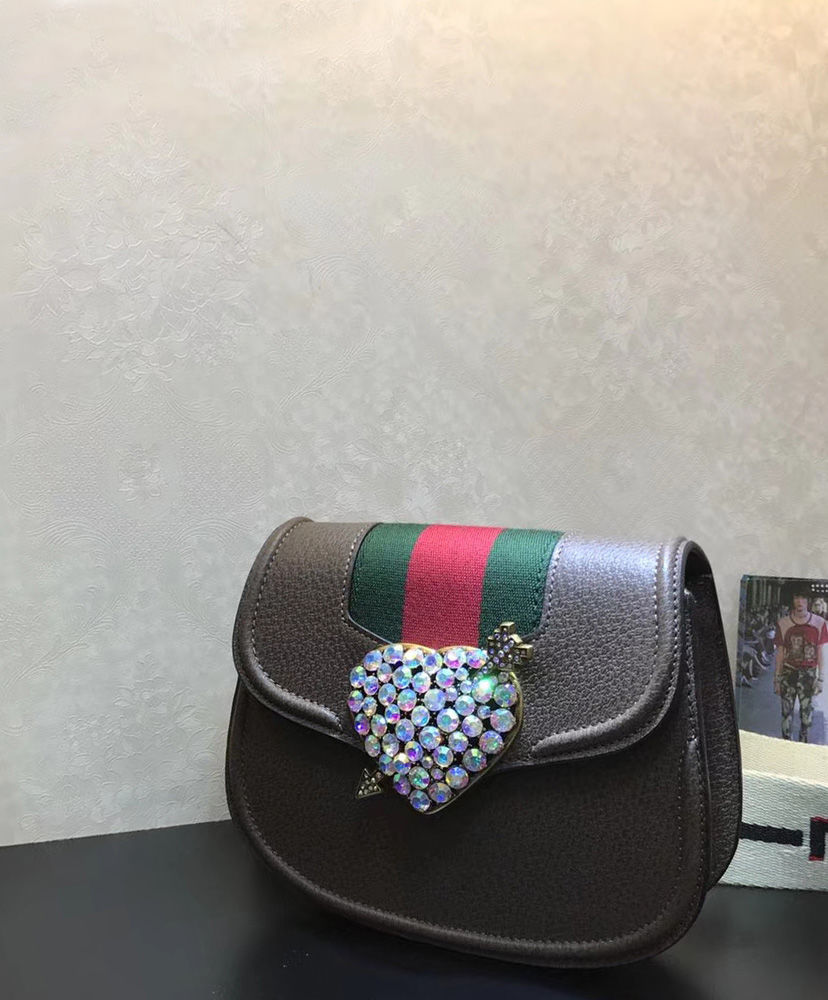 Gucci GucciTotem small shoulder bag 500756 Dark Coffee - Image 10