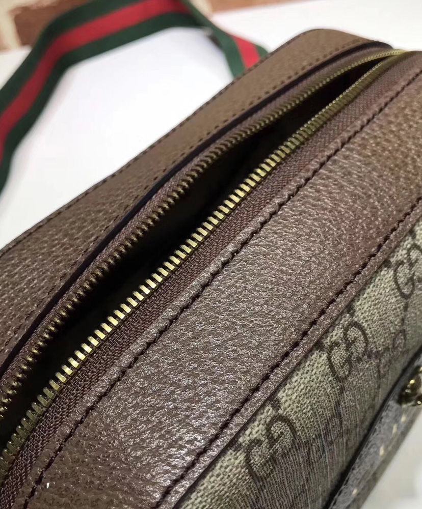 Gucci GG Supreme messenger bag 476466 Dark Coffee - Image 4