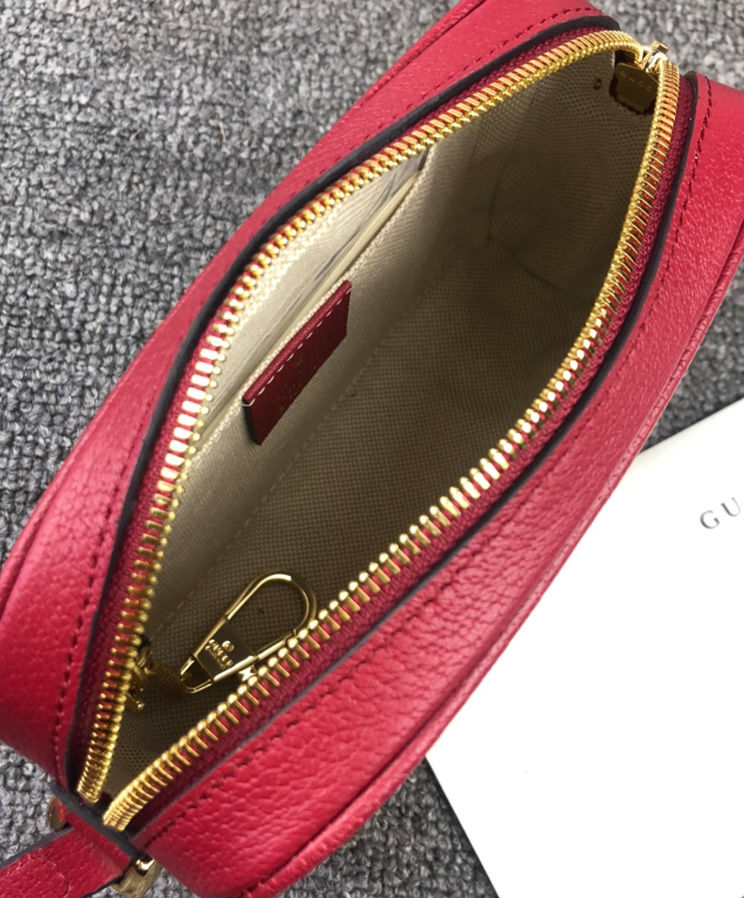 Gucci X Doraemon Mini Bag 647784 Red - Image 8