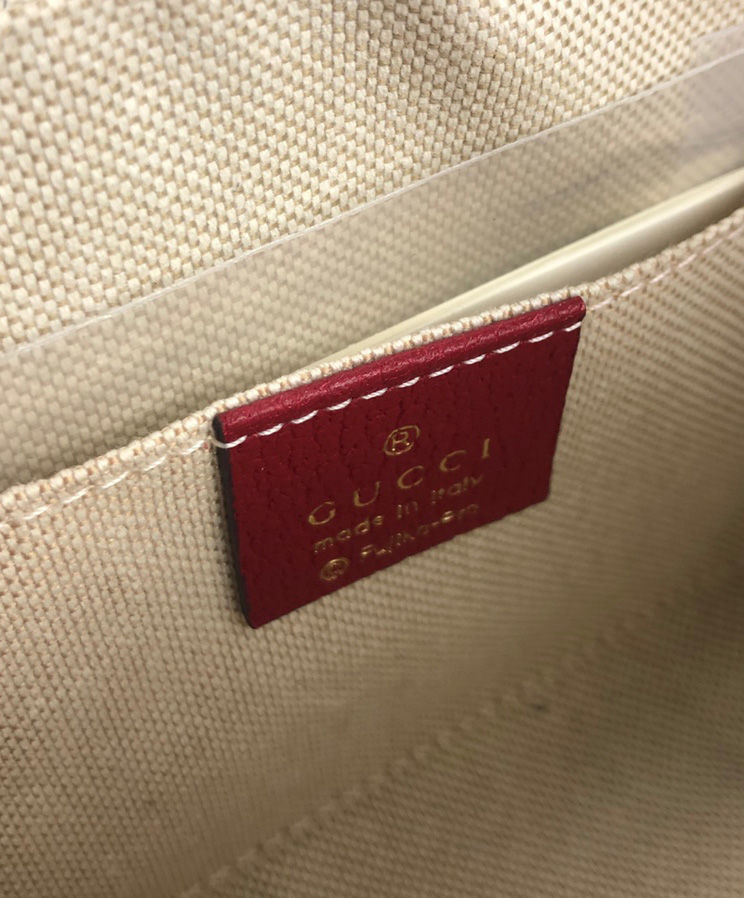 Gucci X Doraemon Mini Bag 647784 Red - Image 3